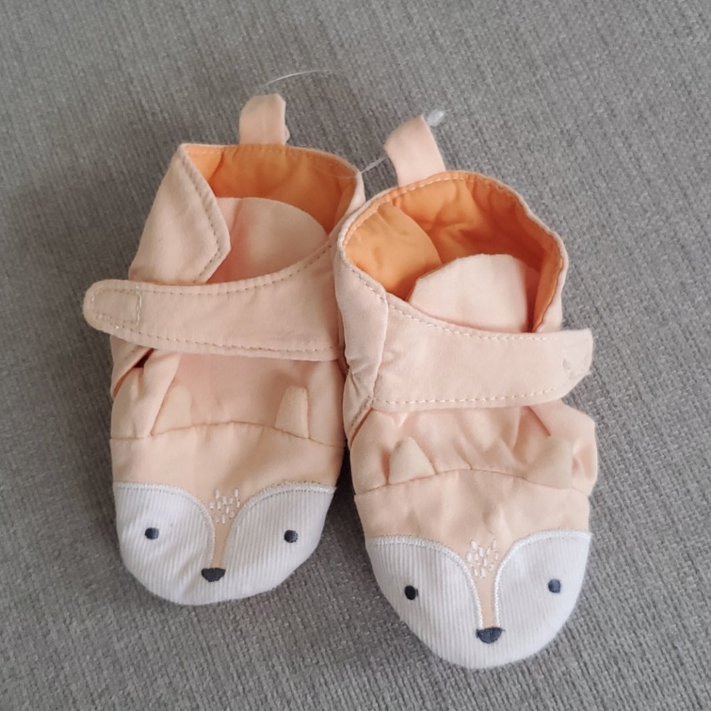 Cat & Jack Fox Booties